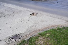 Udarna rupa u Laze Mamužića