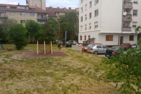 Visoka trava u naselju Tokio