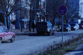 Parkiranje po sistemu kako ti volja (ulica Jo Lajoša)