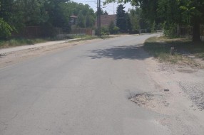 Rupe na glavnom putu na Makovoj sedmici