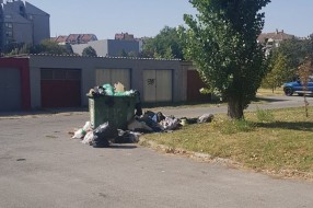 Potreban još jedan kontejner ispred zgrade u Ulici braće Radić 140