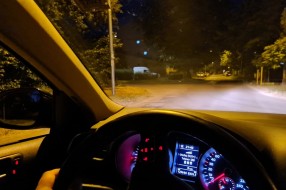 Drveće zaklanja vidljivost na raskrsnici (MZ "Ker")