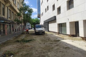 Blokirana ulica Branislava Nušića u centru grada