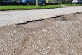 Ulica Bratstva jedinstva i dalje bez asfalta