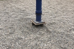 Nedovršeni radovi na igralištu u Teslinom naselju