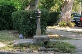 Česma u centru Palića ne radi