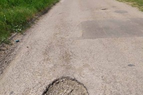 Udarne rupe u Batinskoj ulici