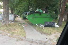 Problem kućnog smeća u Teslinoj ulici