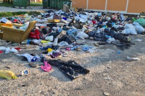 Divlja deponija kod stadiona Bačke, počeli da bacaju iznutrice