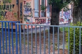 Problematično dvorište u okviru vrtića "Mandarina" na Radijalcu