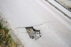 Udarna rupa u Arsenija Čarnojevića duboka dvadesetak centimetara