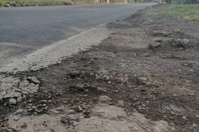 Nedovršen posao (sa asfaltiranjem) u Maloj Bosni