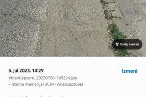Srediti malo biciklističku stazu na Majšanskom mostu