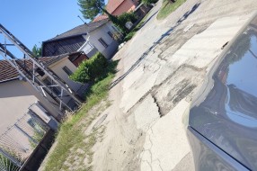 Katastrofalno stanje ulice Servo Mihalja