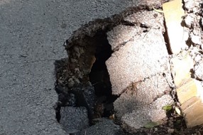 Krater kod vrtića Veverica