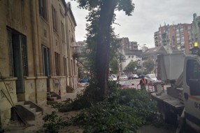 Granje na parkingu u ulici Vladimira Nazora