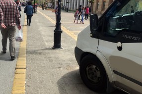 Vožnja kroz centar grada