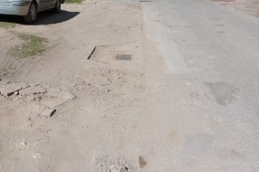 Asfalt u Ivangradskoj ulici