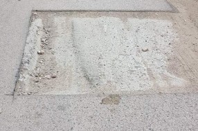 Rupa na cesti u Radanovačkoj ulici