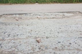 Rupa na cesti u Radanovačkoj ulici