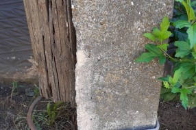 Nagnuti električni stub u Brionskoj ulici