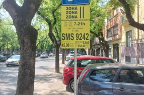 Bez info tabli za parking kod SInagoge