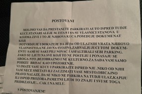 „Privatizacija“ javnog parkinga na Radijalcu