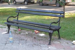 Uništeno 12 korpi za smeće na Radijalcu