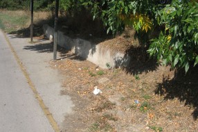 Bus stajalište - pre i posle