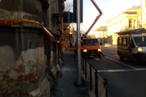 Opasna zgrada u centru