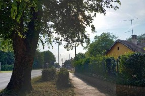 Biciklistička staza na Paliću, od Zelengorske do semafora kod Splitske aleje