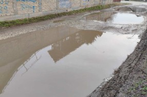 Koparska ulica u katastrofalnom stanju