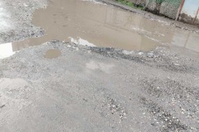 Koparska ulica u katastrofalnom stanju