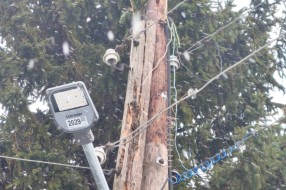 Trula bandera u ulici Starine Novaka 54a u Aleksandrovu
