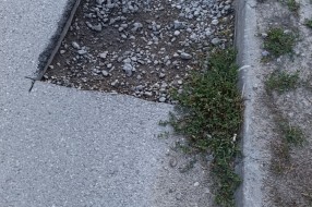 Udarna rupa u ulici Jovana Cvijića
