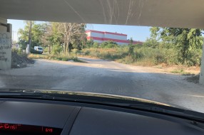 Podvožnjak u Balkanskoj - neasfaltirana obilaznica