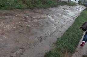 Neprohodna ulica nakon kiše