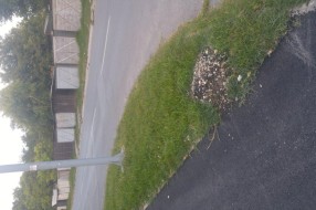 Nedovršen posao nakon asfaltiranja