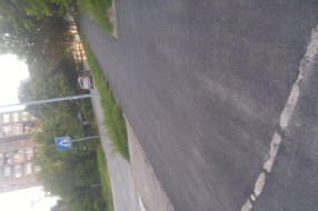 Nedovršen posao nakon asfaltiranja