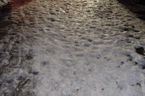 Led u dvorištu škole i na prilazima školi "Jovan Mikić"