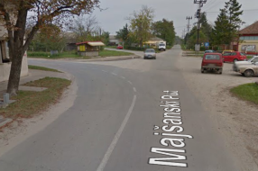 Raskrsnica Majšanskog puta i Graničarske bez saobraćajne signalizacije