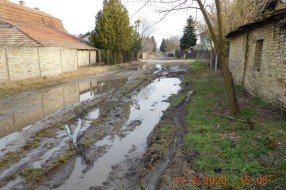 Neprohodna ulica posle kiše