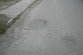 Rupe u ulici Stipe Grgića