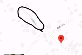 Katastrofalna stanje dela Krfske ulice