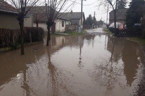 Jasenovačka ulica nakon kiše