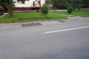 Izvorska ulica - rupe na putu