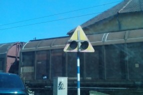 Signalizacija na pružnom prelazu kod Železničara