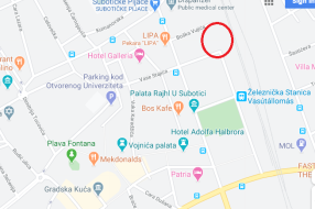 Ruglo u zoni centra