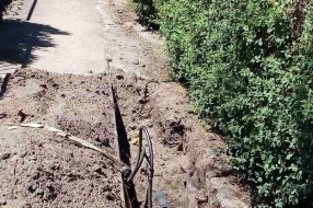 Nezavršeni radovi u Bohinjskoj ulici
