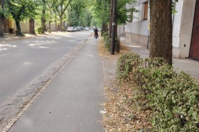 Oštećenje pešačke zone Ulici Zrinjskog i Frankopana